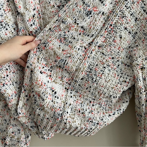 Anthropologie - Moon & Madison Confetti Crochet Cardigan Sweater - Picture 9 of 11